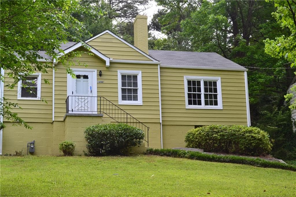 2 bedroom, 1,269 sq ft single family residence sold at 1448 Oldfield Road, Decatur, GA 30030
