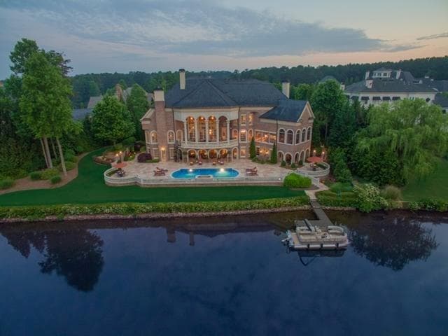 7 bedroom, 12,857 sq ft single family residence sold at 1210 Troon Court, Alpharetta, GA 30005