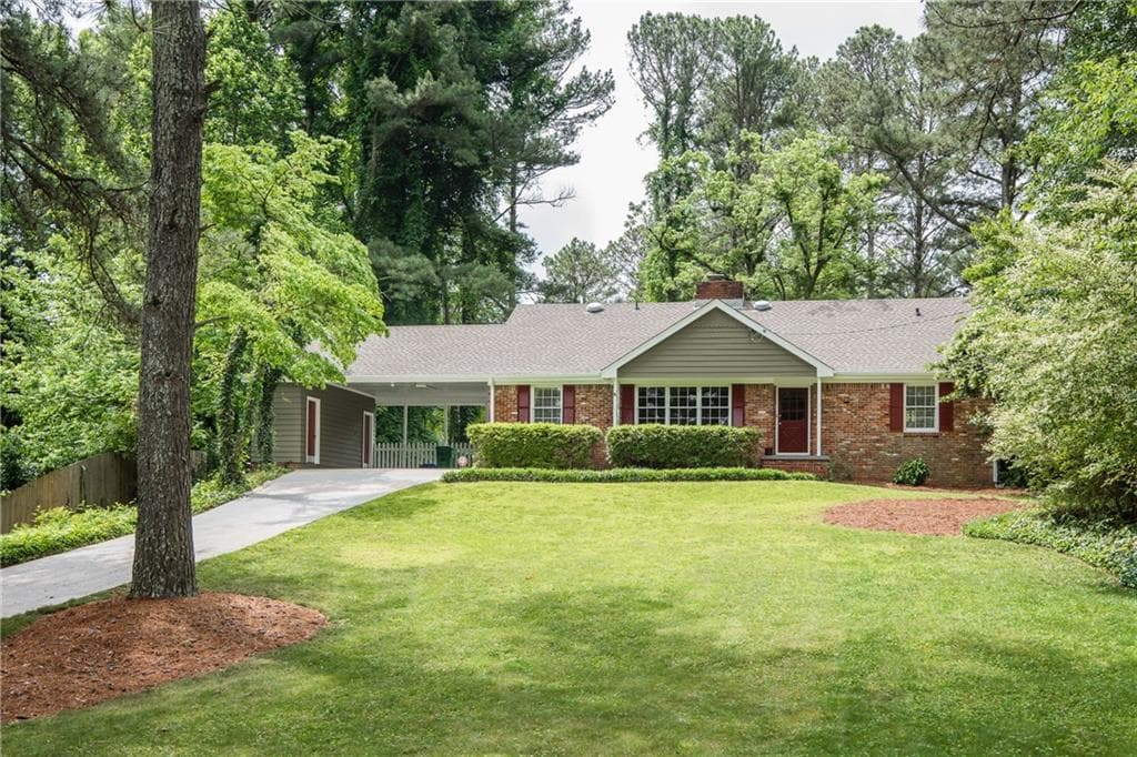 4 bedroom single family residence sold at 3503 Bowling Green Way, Atlanta, GA 30340