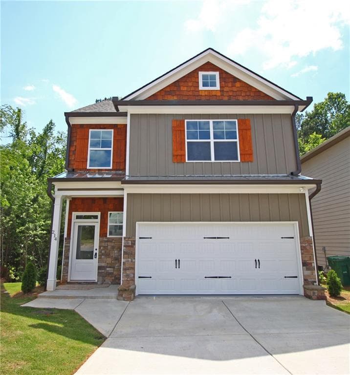 3 bedroom single family residence sold at 214 Ranier Court, Canton, GA 30114