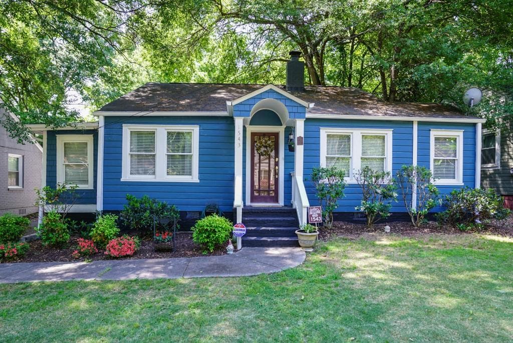 2 bedroom, 1,043 sq ft single family residence sold at 1543 McPherson Avenue, Atlanta, GA 30316
