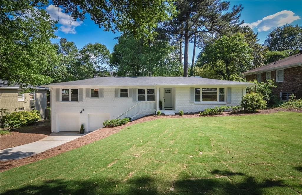 3 bedroom single family residence sold at 155 Osner Drive, Atlanta, GA 30342