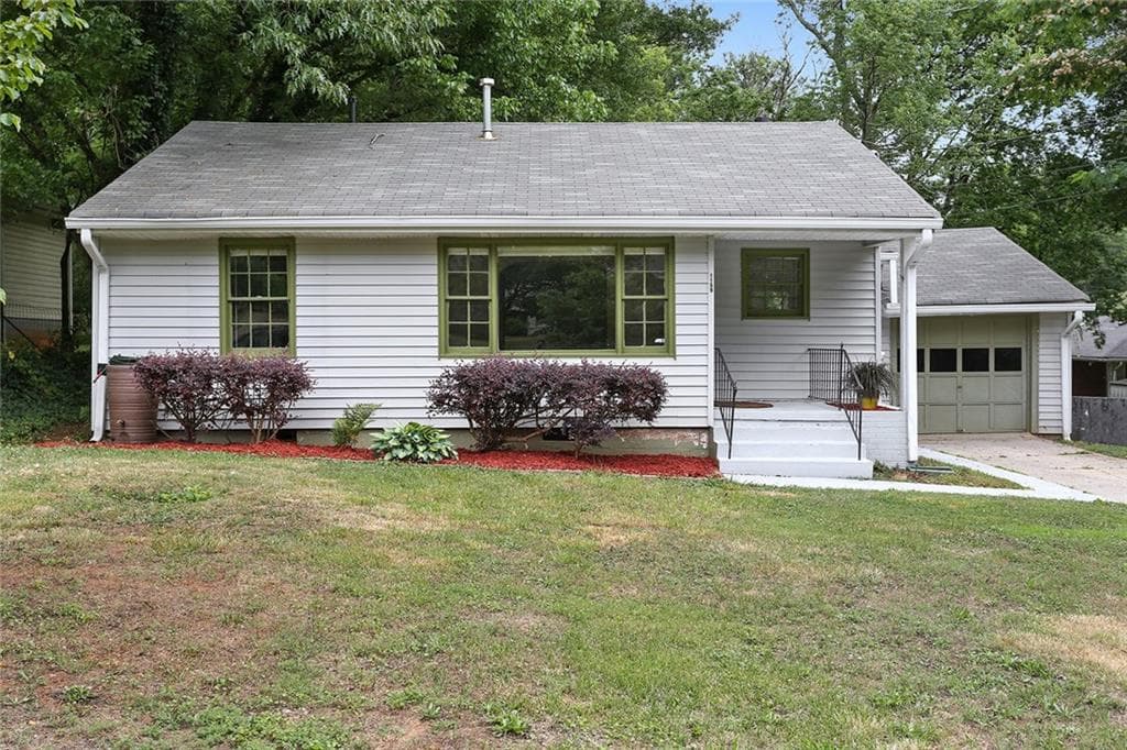 2 bedroom, 1,200 sq ft single family residence sold at 1159 Greenleaf Road, Atlanta, GA 30316
