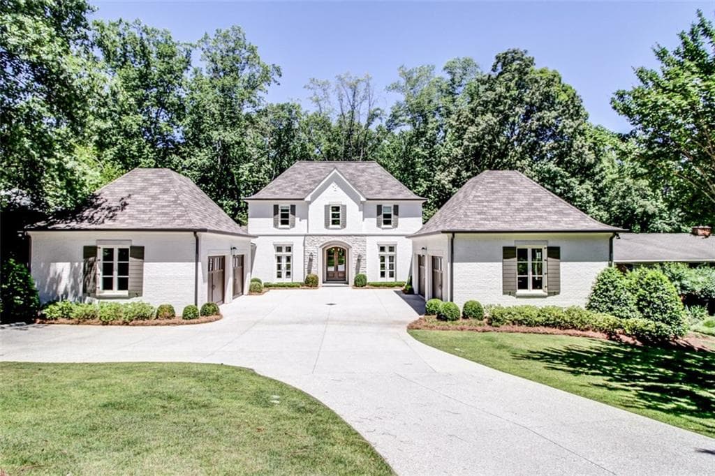 7 bedroom, 8,609 sq ft single family residence sold at 4535 Lake Forrest Drive, Atlanta, GA 30342