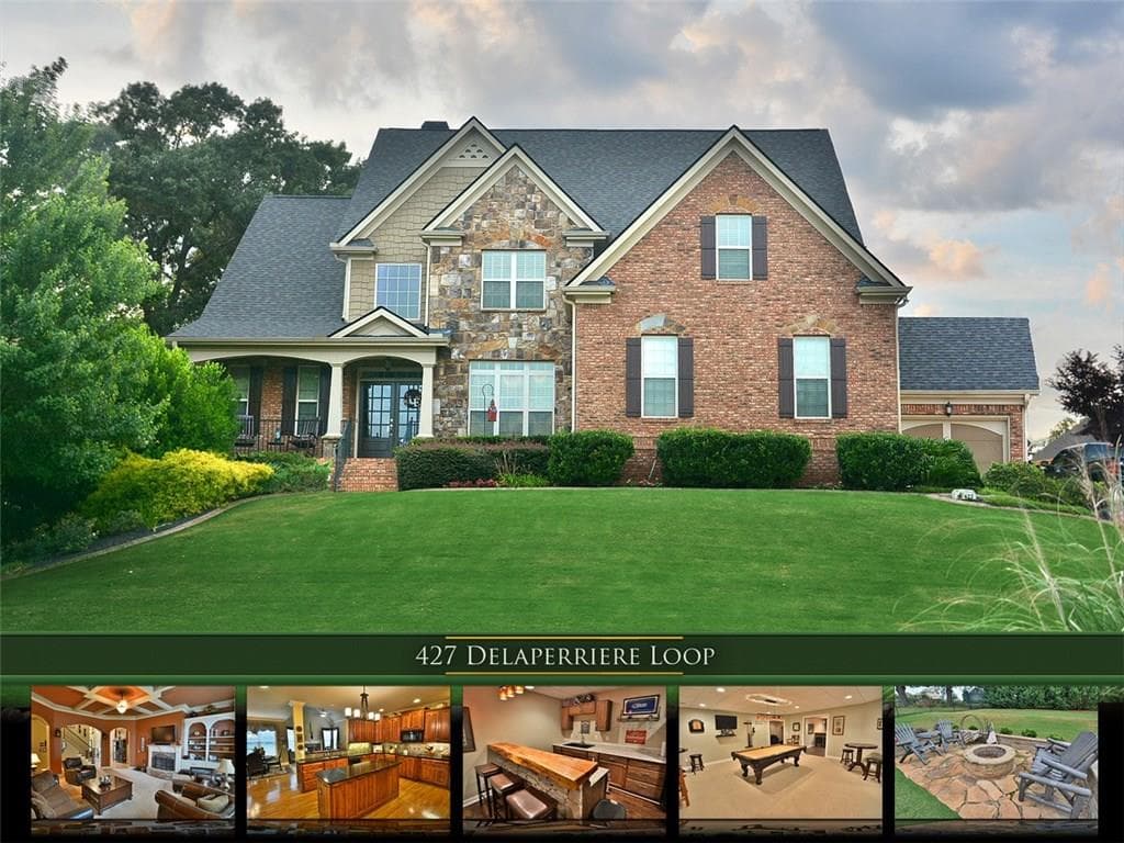 6 bedroom, 3,934 sq ft single family residence sold at 427 Delaperriere Loop, Jefferson, GA 30549