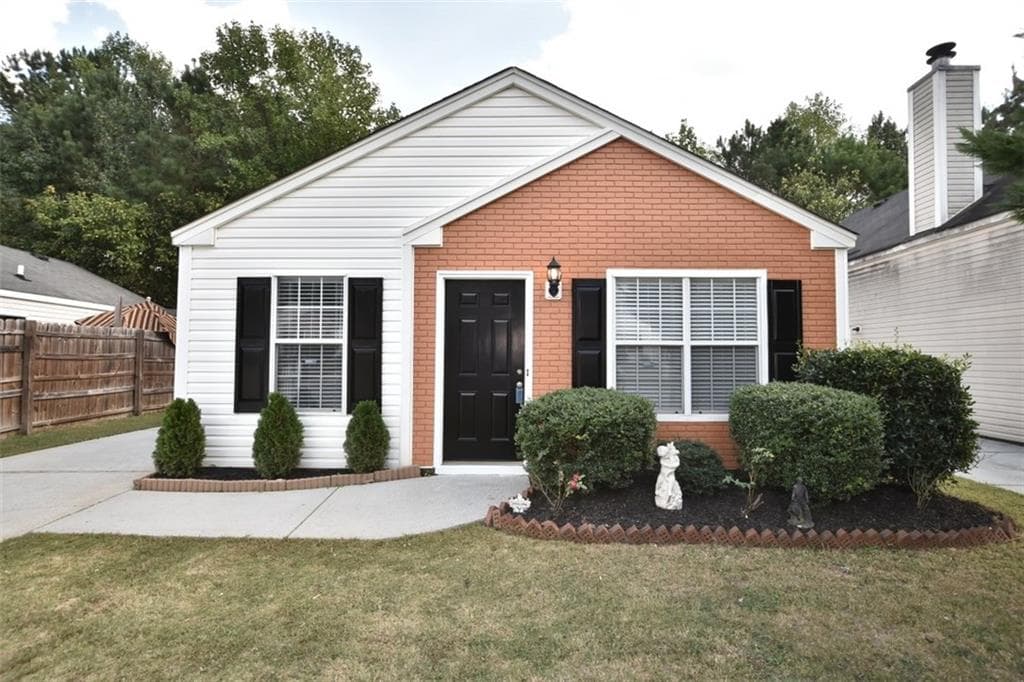 3 bedroom, 1,008 sq ft single family residence sold at 1852 Patterson Park Drive, Lawrenceville, GA 30044
