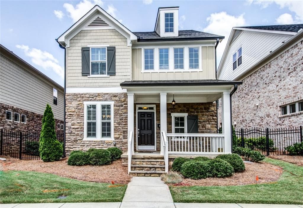 4 bedroom single family residence sold at 4674 W Village Drive, Smyrna, GA 30080