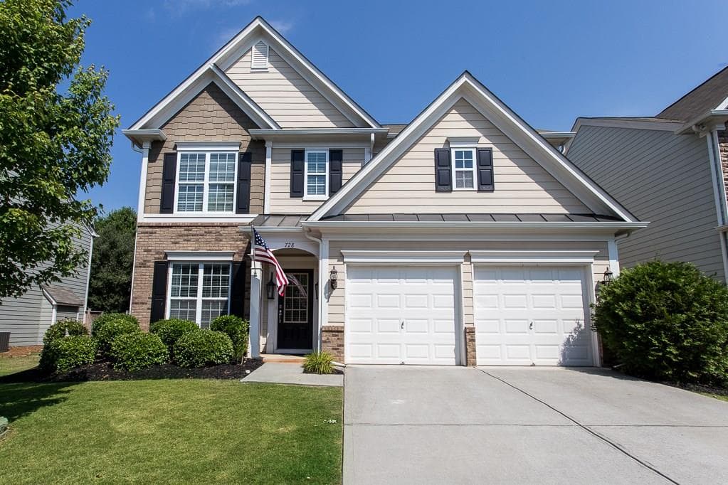 3 bedroom, 2,076 sq ft single family residence sold at 728 Berkeley Terrace, Canton, GA 30115
