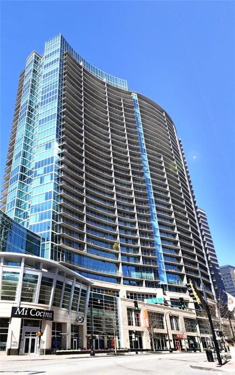 1 bedroom, 818 sq ft condominium sold at 1080 Peachtree Street 606, Atlanta, GA 30309