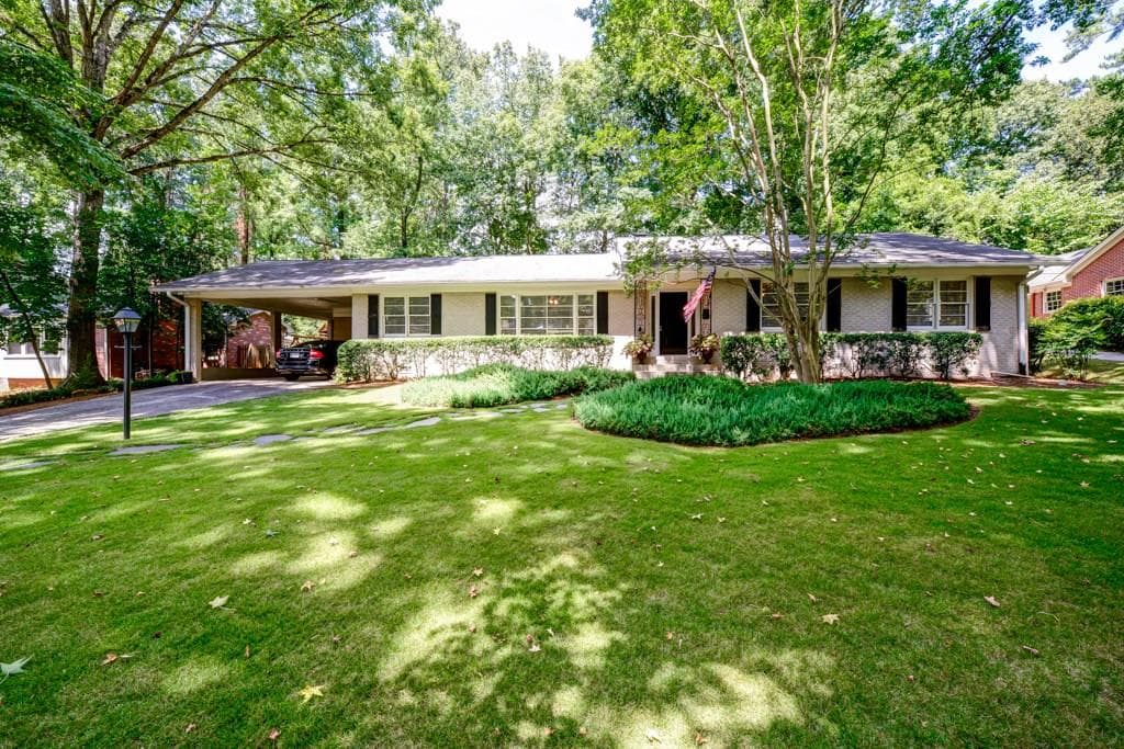 3 bedroom, 2,115 sq ft single family residence sold at 5790 Brookgreen Road, Sandy Springs, GA 30328