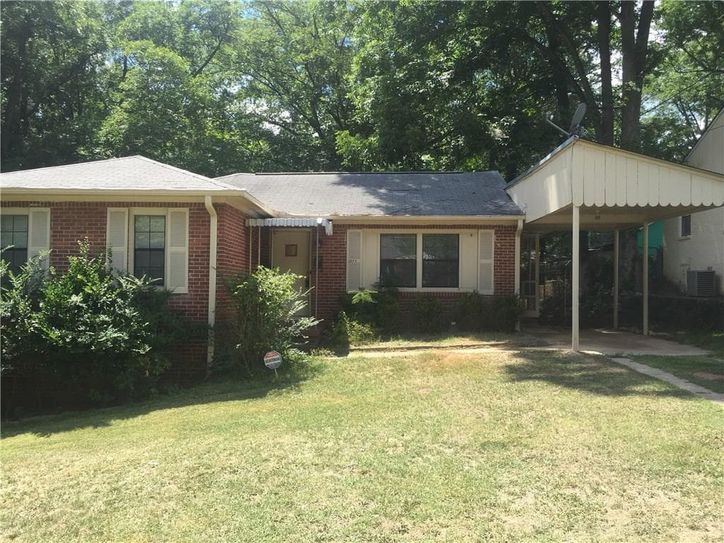 3 bedroom, 1,197 sq ft single family residence sold at 1871 Brandywine Street, Atlanta, GA 30310