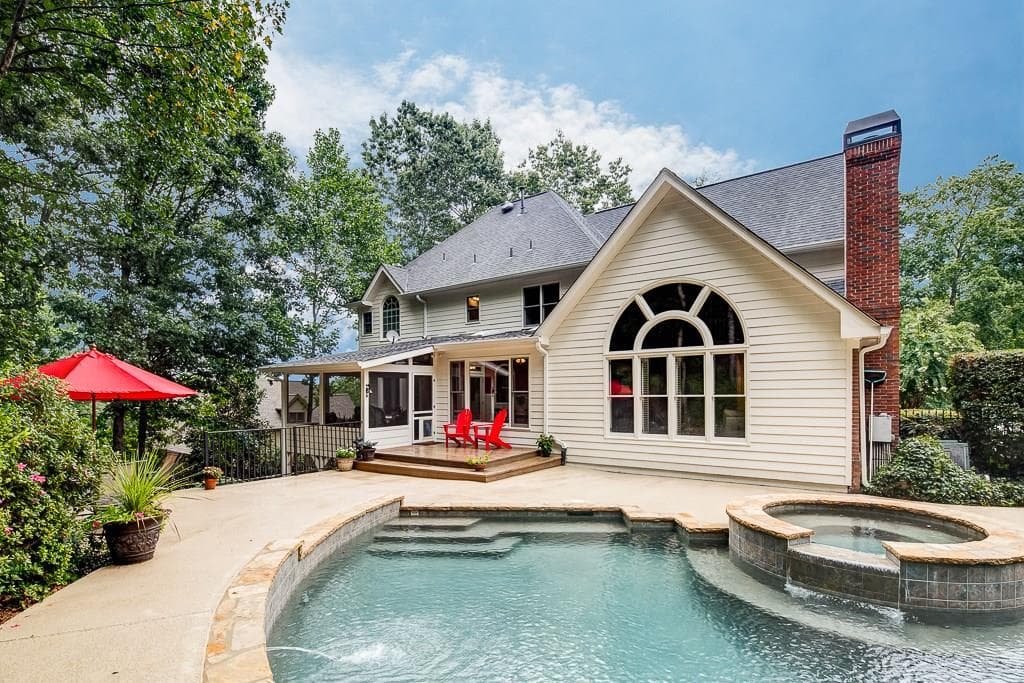 6 bedroom, 4,385 sq ft single family residence sold at 14360 Morning Mountain Way, Milton, GA 30004