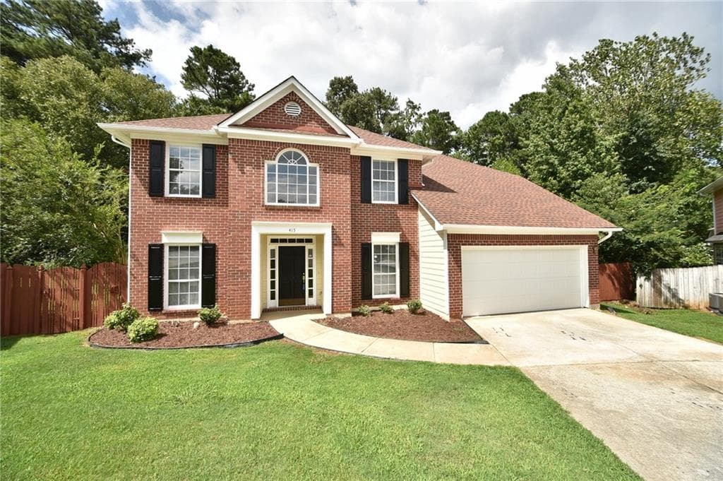 5 bedroom, 2,656 sq ft single family residence sold at 415 Tanners Crossing, Alpharetta, GA 30022