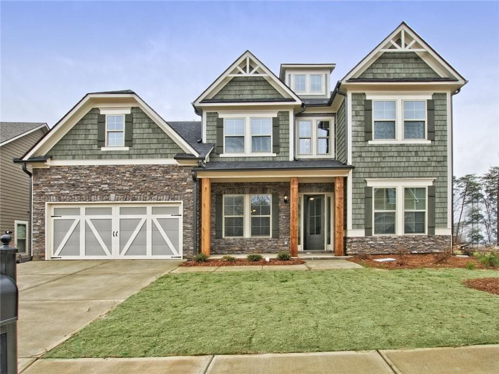 5 bedroom, 3,380 sq ft single family residence sold at 310 Woodridge Pass, Canton, GA 30114