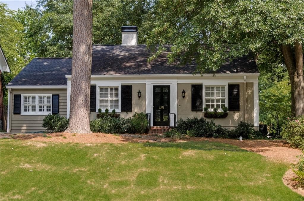 2 bedroom, 1,272 sq ft single family residence sold at 2393 Hurst Drive, Atlanta, GA 30305