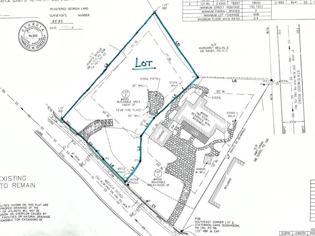 single family residence sold at 4015 Wieuca Road, Atlanta, GA 30342