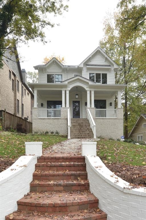 5 bedroom single family residence sold at 1496 Lanier Place, Atlanta, GA 30306