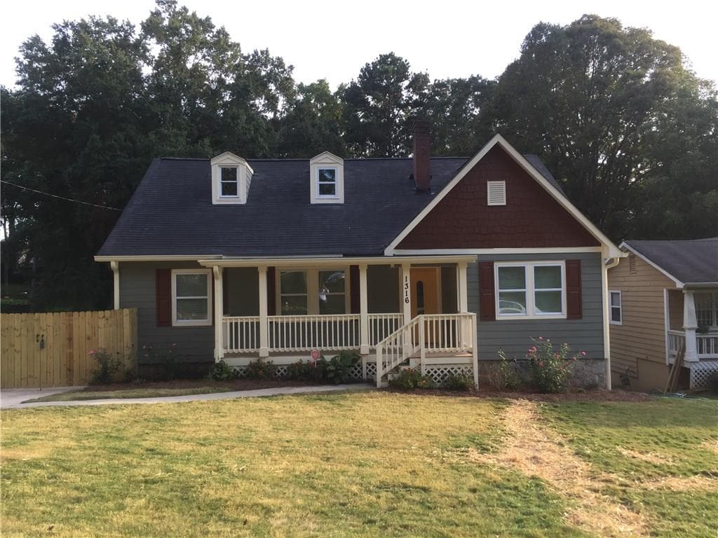 4 bedroom single family residence sold at 1316 Allegheny Street, Atlanta, GA 30310
