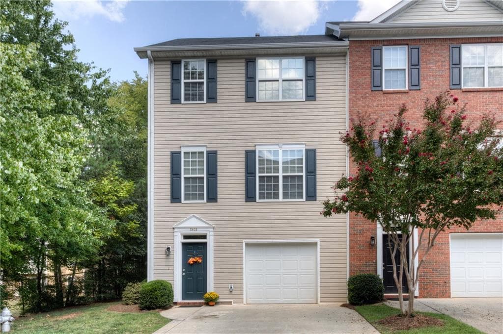 4 bedroom, 1,872 sq ft townhouse sold at 5403 Fox Creek Lane, Norcross, GA 30071