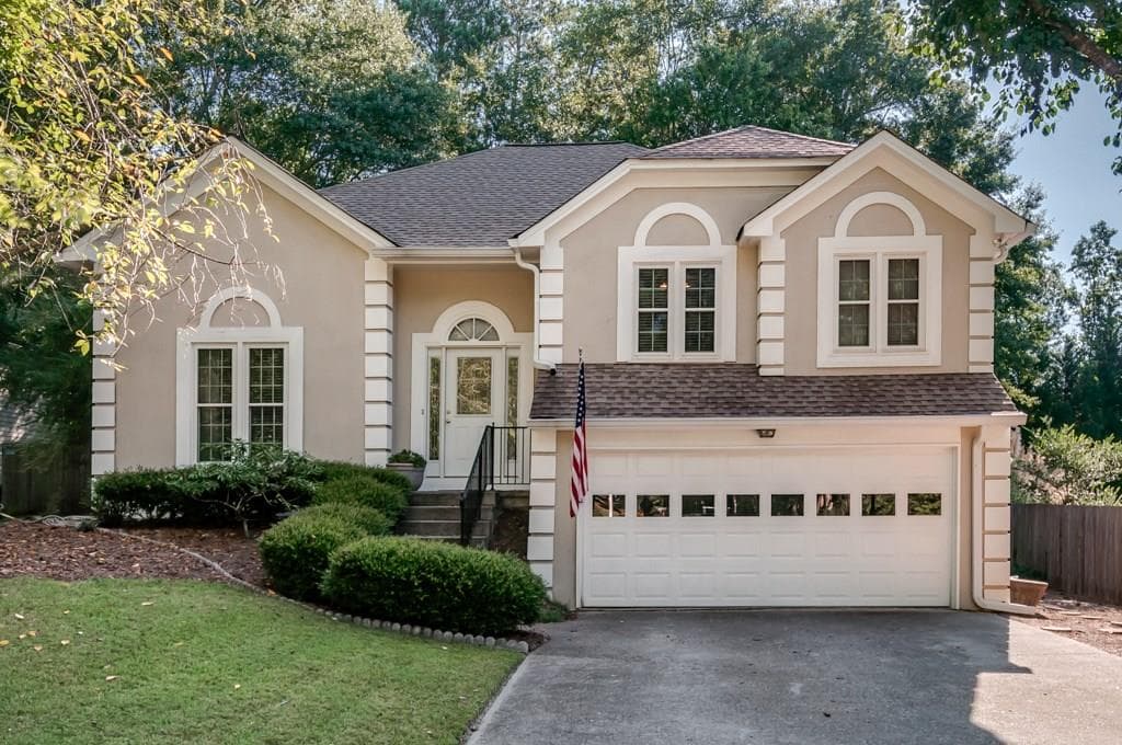 4 bedroom single family residence sold at 455 Ridge Court, Alpharetta, GA 30009