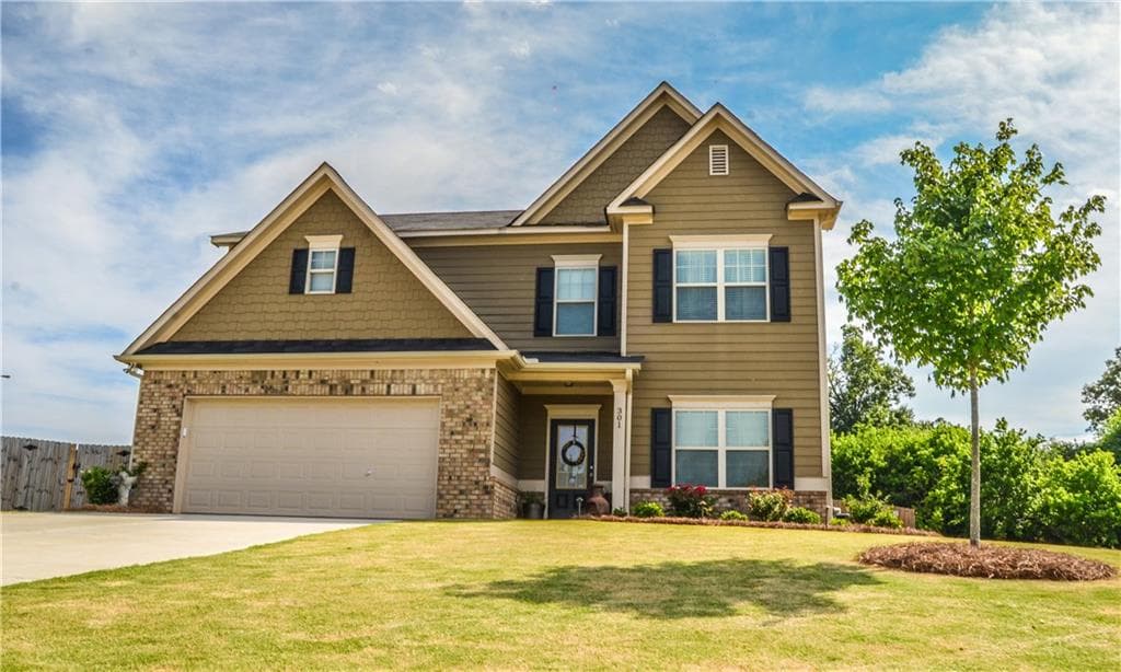 4 bedroom, 2,829 sq ft single family residence sold at 301 Cherokee Reserve Court, Canton, GA 30115