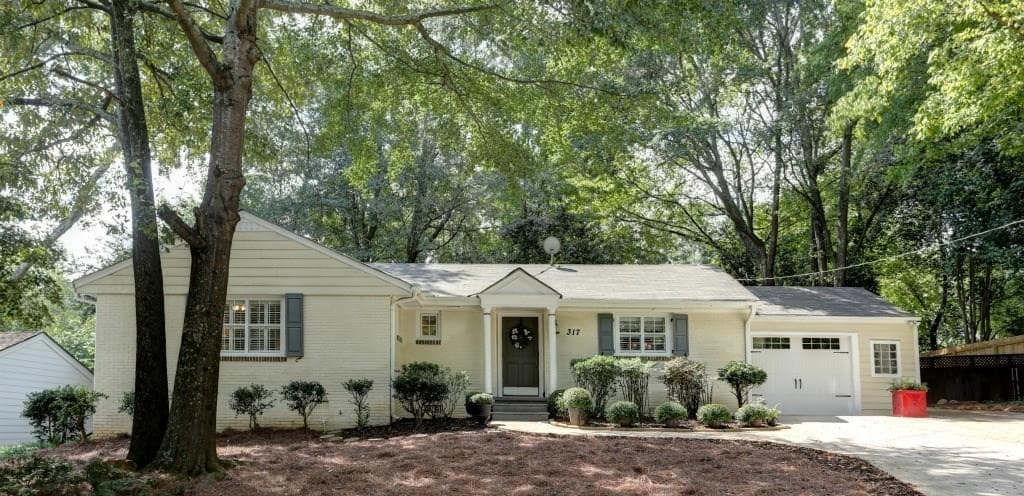 3 bedroom, 1,750 sq ft single family residence sold at 317 Lindbergh Drive, Atlanta, GA 30305