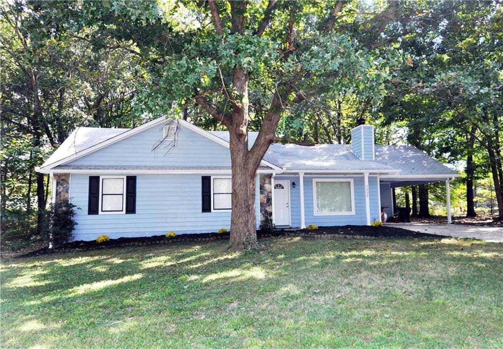 3 bedroom, 1,186 sq ft single family residence sold at 1535 MORIAH Trace, Auburn, GA 30011