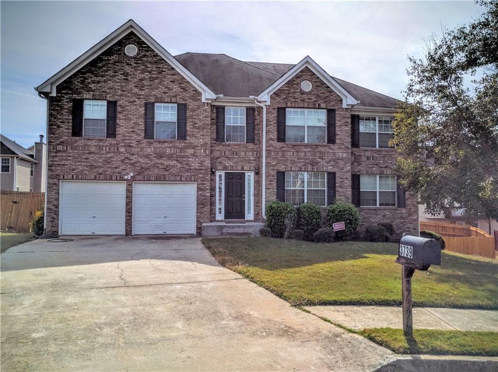 5 bedroom single family residence sold at 3739 Lear Court, Douglasville, GA 30135