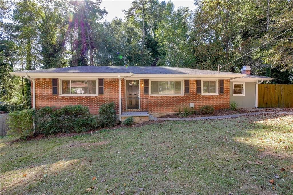 3 bedroom single family residence sold at 3173 Pinehill Drive, Decatur, GA 30032