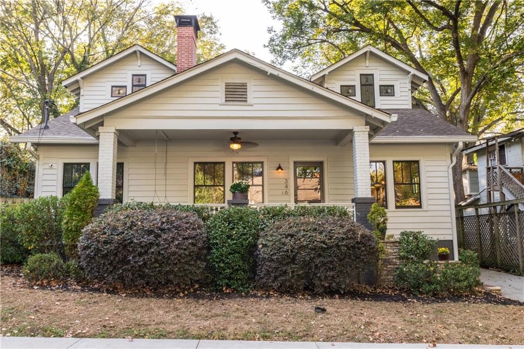 4 bedroom, 2,402 sq ft single family residence sold at 346 Sheppard Place, Atlanta, GA 30307