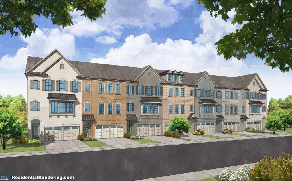 3 bedroom, 2,524 sq ft townhouse sold at 2532 Skyland Drive 8, Brookhaven, GA 30319