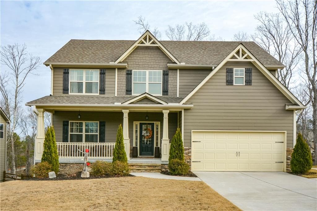 4 bedroom, 2,695 sq ft single family residence sold at 1057 Boxwood Lane, Canton, GA 30114