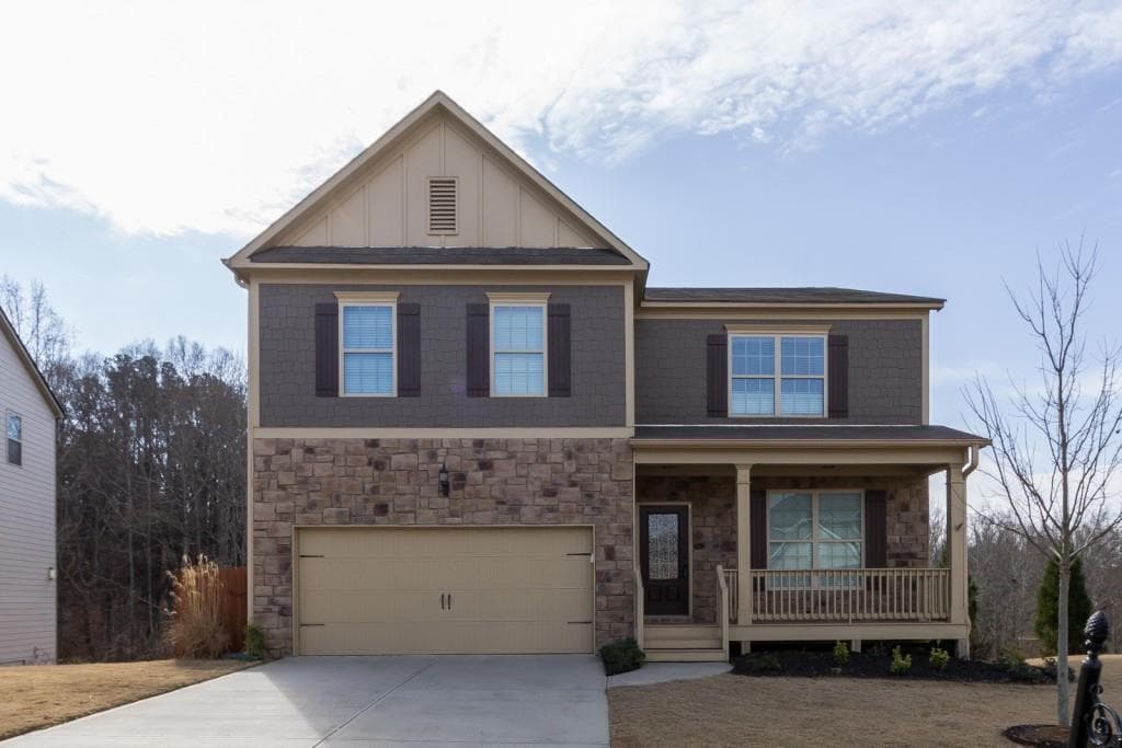 5 bedroom, 3,144 sq ft single family residence sold at 1455 Apple Blossom Drive, Cumming, GA 30041