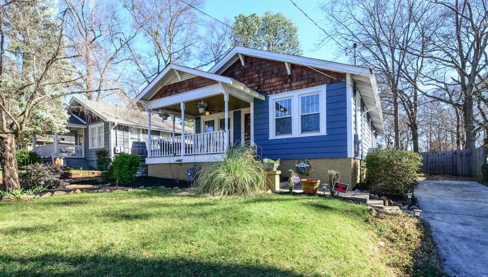 2 bedroom, 1,192 sq ft single family residence sold at 43 Wyman Street, Atlanta, GA 30317