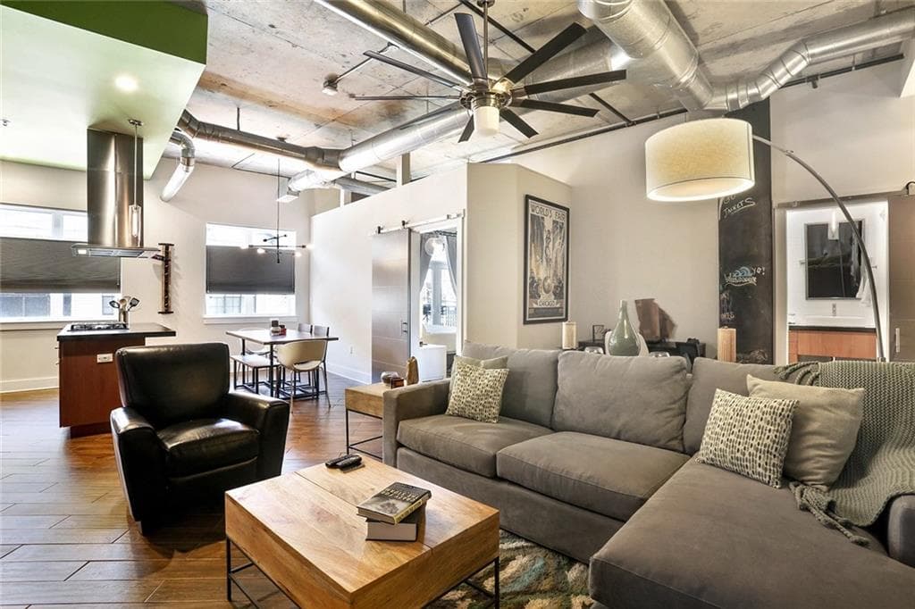 1 bedroom, 1,038 sq ft condominium sold at 206 11th Street 204, Atlanta, GA 30309