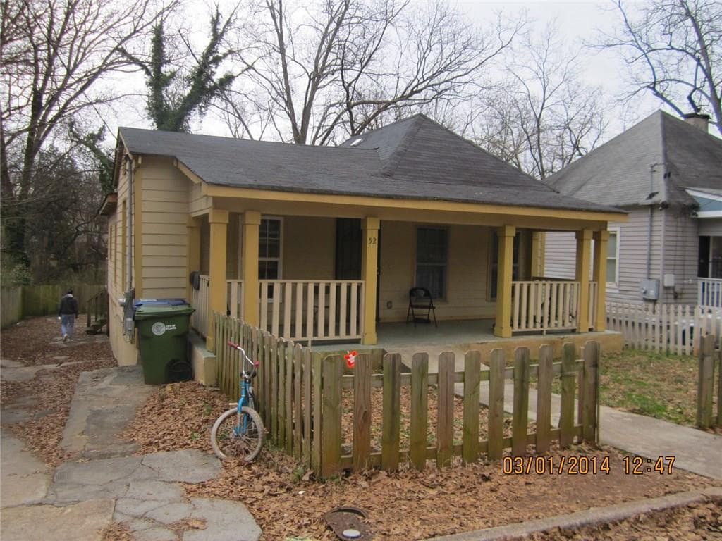 3 bedroom, 1,131 sq ft single family residence sold at 52 Dorothy Street, Atlanta, GA 30315