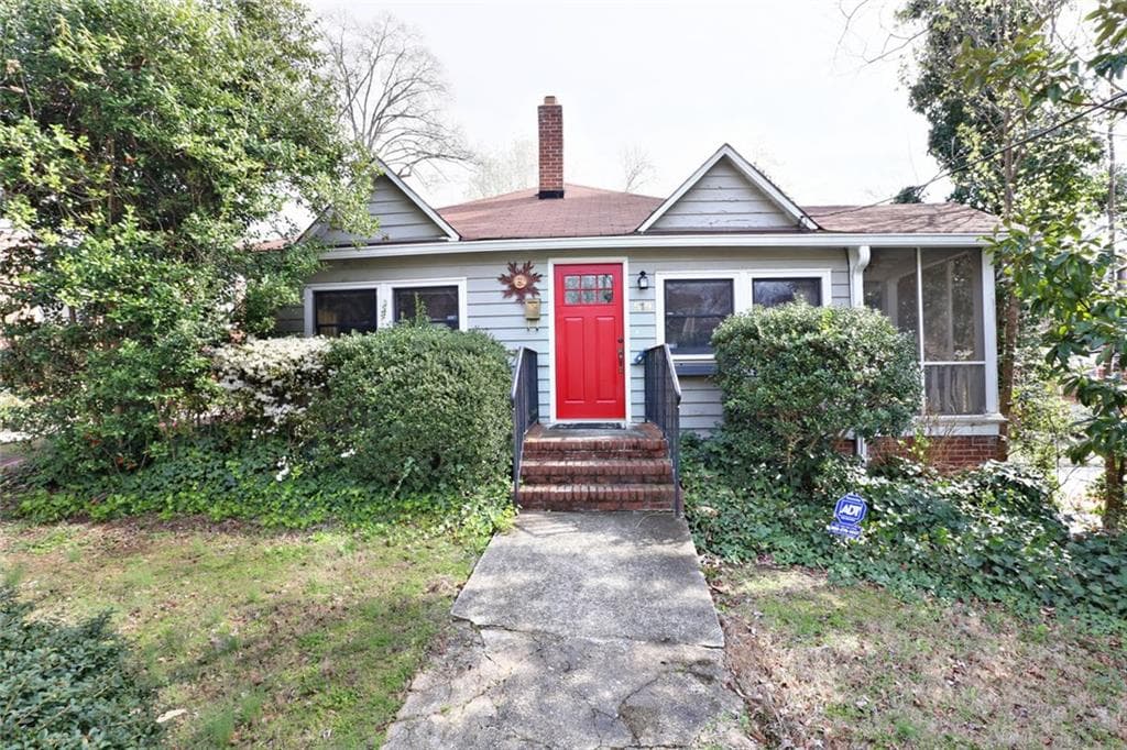 2 bedroom, 732 sq ft single family residence sold at 519 Candler Street, Atlanta, GA 30307
