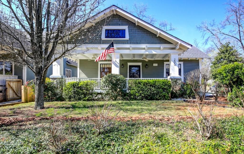 3 bedroom single family residence sold at 203 2nd Avenue, Decatur, GA 30030