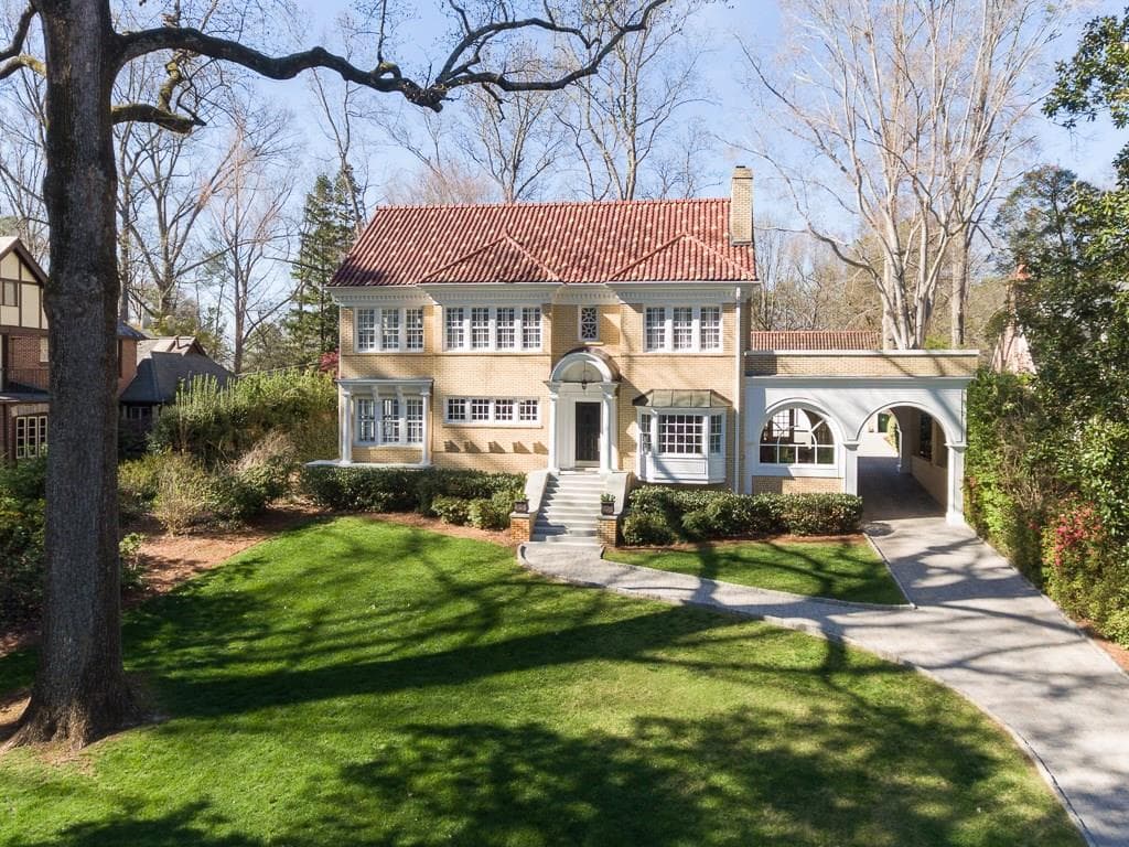 6 bedroom, 4,702 sq ft single family residence sold at 2026 N Ponce De Leon Avenue, Atlanta, GA 30307