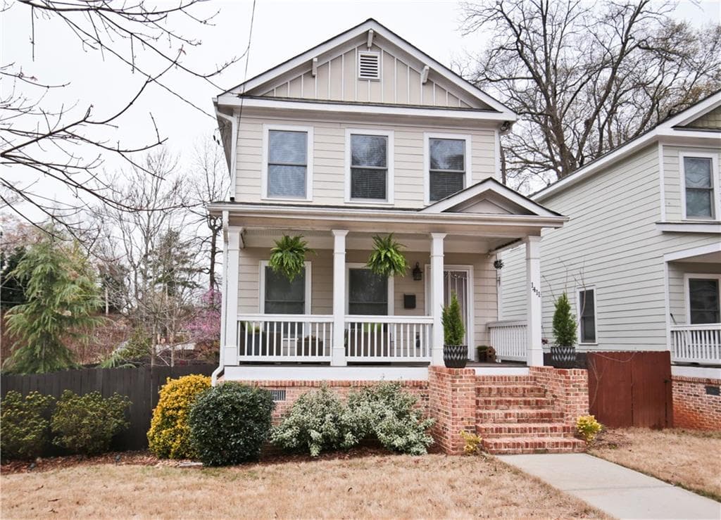 3 bedroom, 1,600 sq ft single family residence sold at 1411 Belmont Avenue, Atlanta, GA 30310