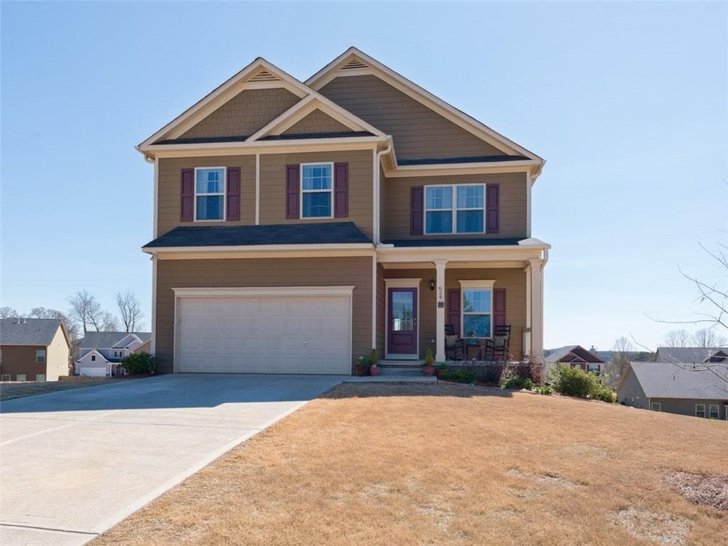 4 bedroom, 2,623 sq ft single family residence sold at 624 Darnell Road, Canton, GA 30115