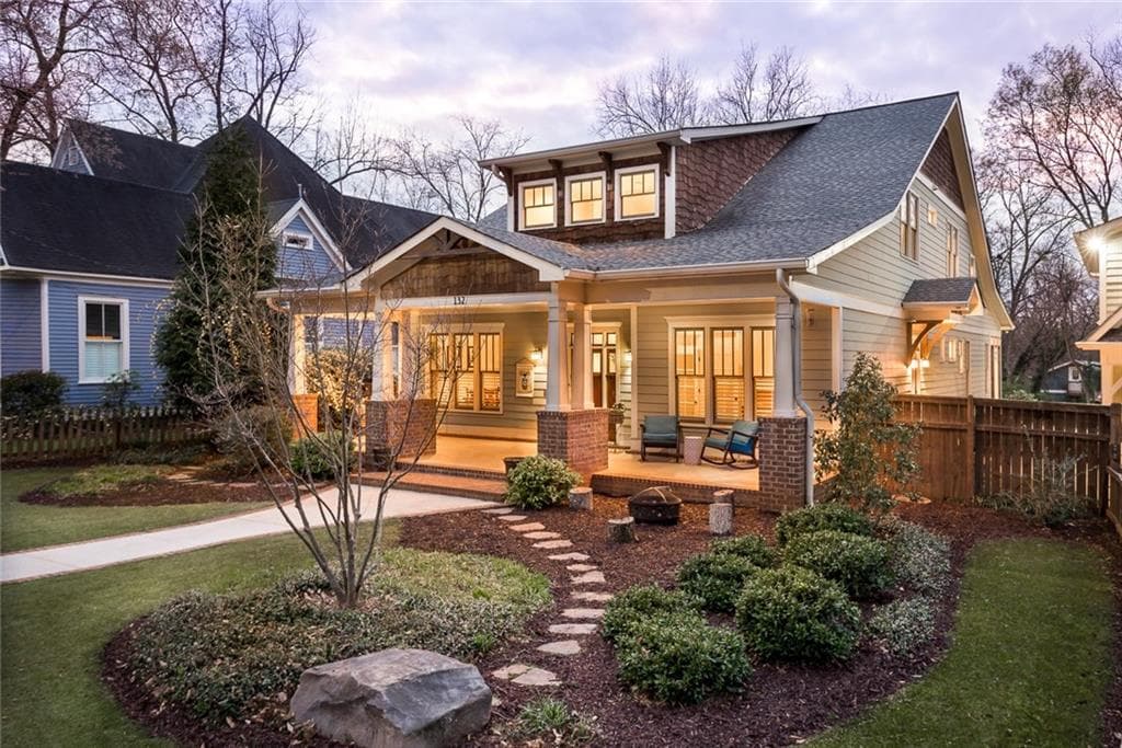 6 bedroom, 4,284 sq ft single family residence sold at 132 Howard Street, Atlanta, GA 30317