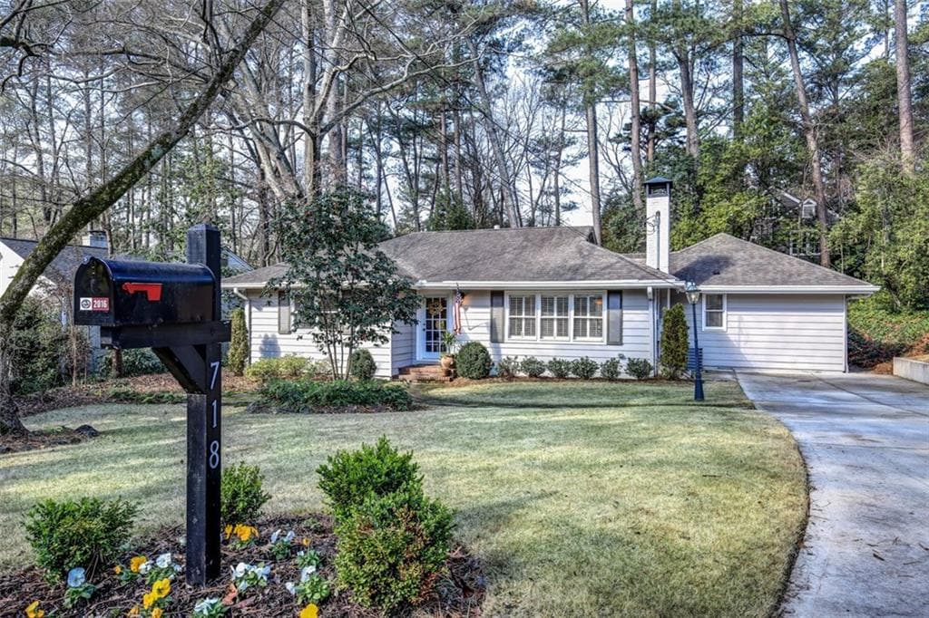 3 bedroom, 1,630 sq ft single family residence sold at 718 Darlington Road, Atlanta, GA 30305