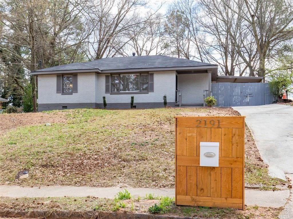 3 bedroom, 1,110 sq ft single family residence sold at 2191 Miriam Lane, Decatur, GA 30032