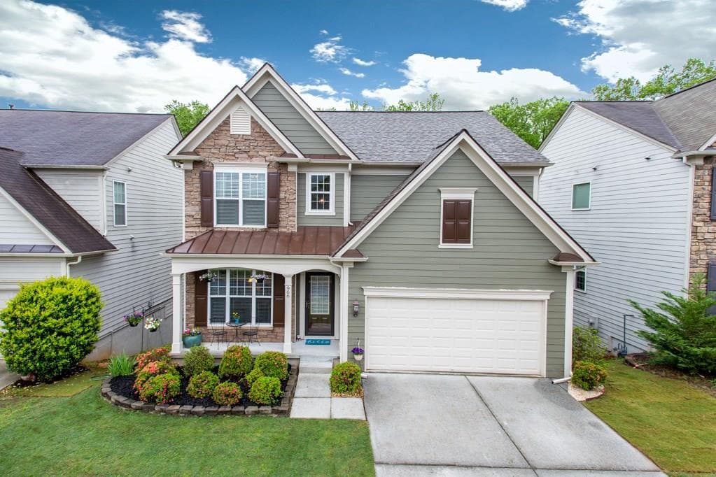 5 bedroom, 2,872 sq ft single family residence sold at 966 Idlewood Drive, Canton, GA 30115
