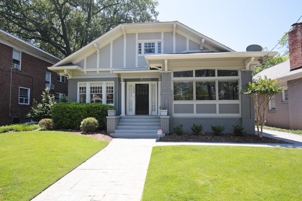3 bedroom, 2,196 sq ft single family residence sold at 1345 N Highland Avenue, Atlanta, GA 30306
