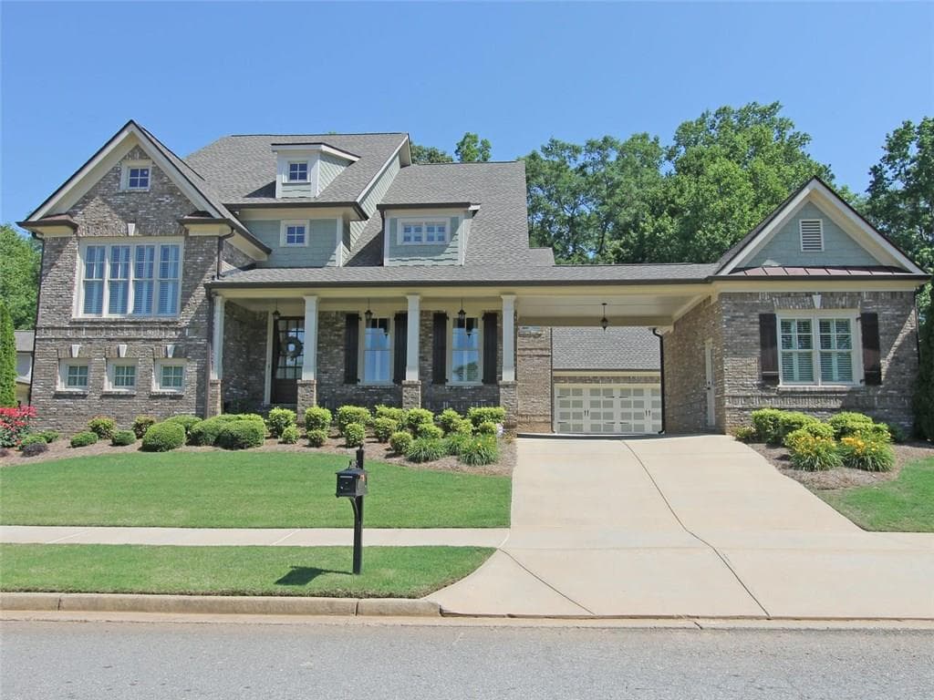 5 bedroom, 5,845 sq ft single family residence sold at 734 Paint Horse Drive, Canton, GA 30115