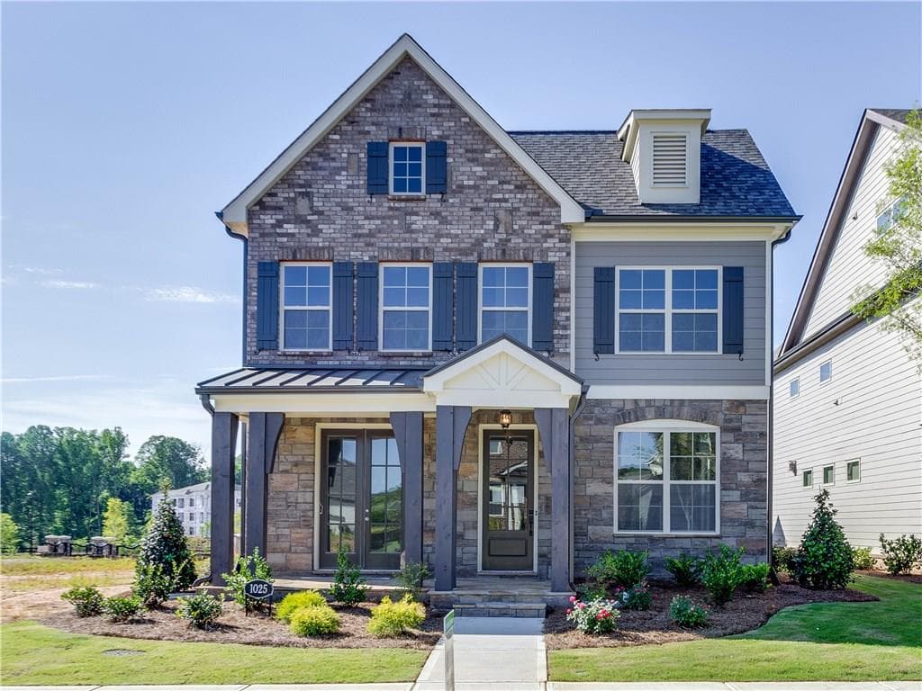 4 bedroom, 2,581 sq ft single family residence sold at 1025 Peyton View Court, Alpharetta, GA 30004