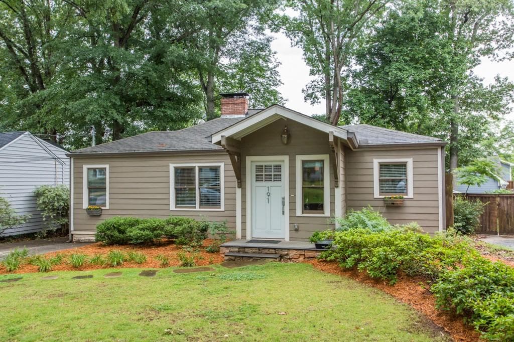 2 bedroom, 1,390 sq ft single family residence sold at 191 Mellrich Avenue, Atlanta, GA 30317