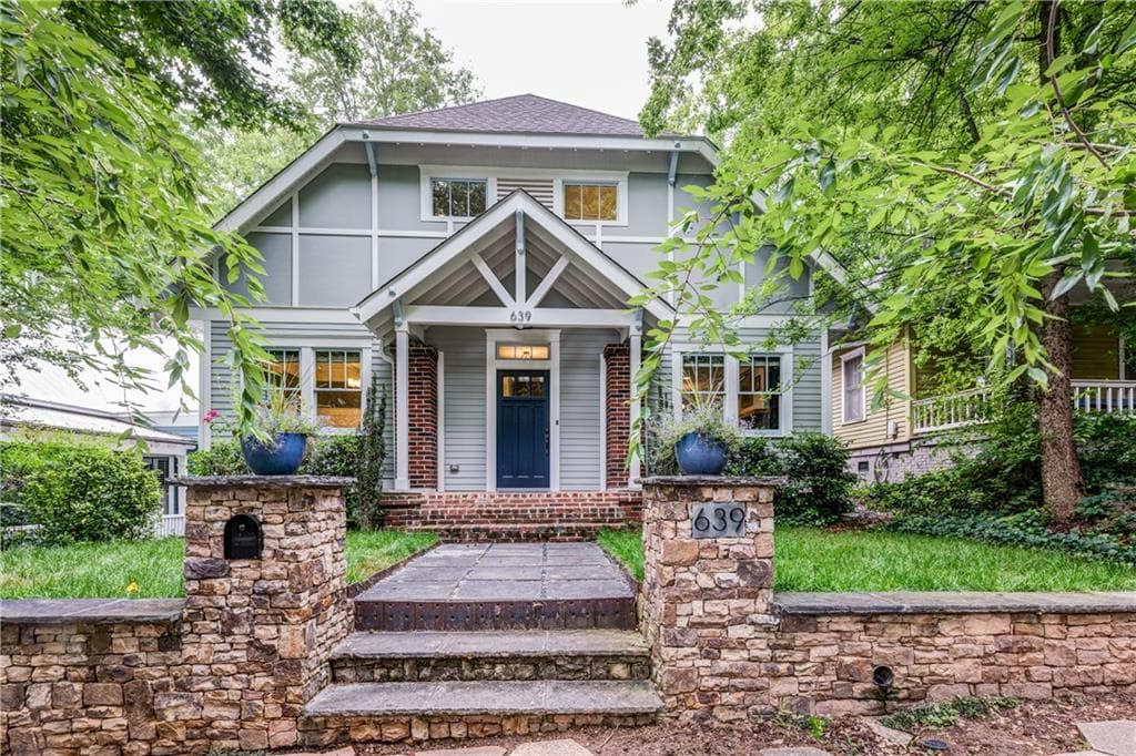 3 bedroom, 2,460 sq ft single family residence sold at 639 Cleburne Terrace, Atlanta, GA 30306